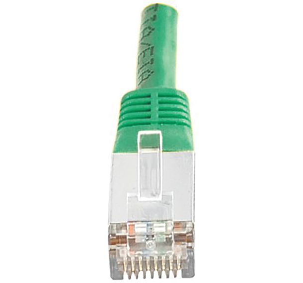 Cordon RJ45 catégorie 6 S/FTP vert - 3 m