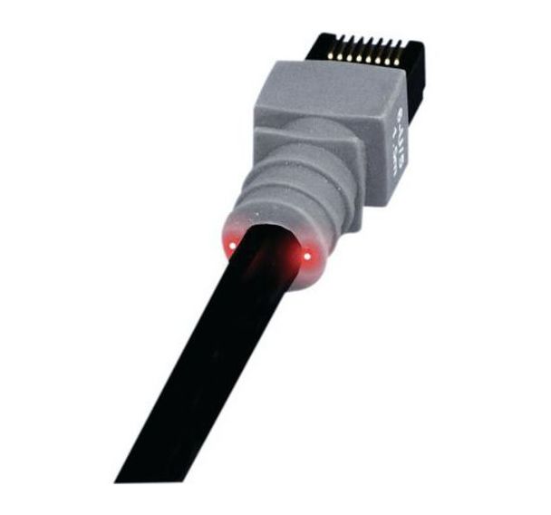 Cordon RJ45 catégorie 6 U/FTP LSOH noir - 1,2 m