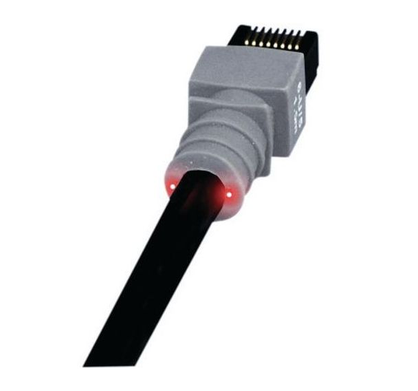 Cordon RJ45 catégorie 6 U/FTP LSOH noir - 2,1 m