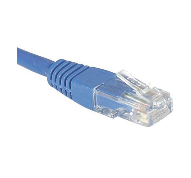 Cordon RJ45 catégorie 6 U/UTP bleu - 25 m