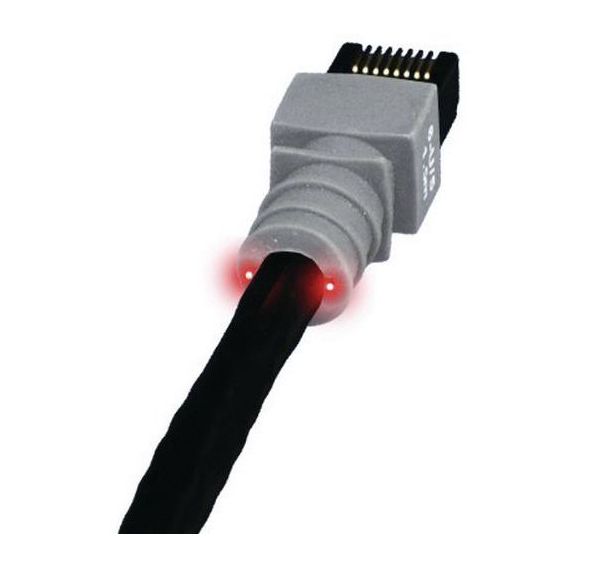 Cordon RJ45 catégorie 6 U/UTP noir - 1,2 m
