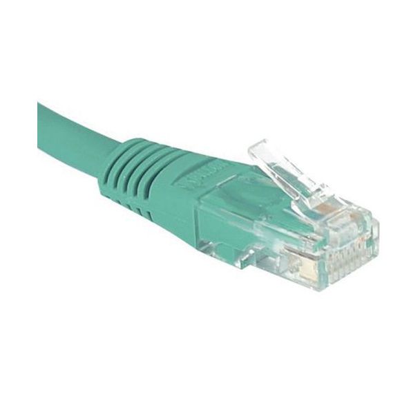Cordon RJ45 catégorie 6 U/UTP vert - 1,5 m