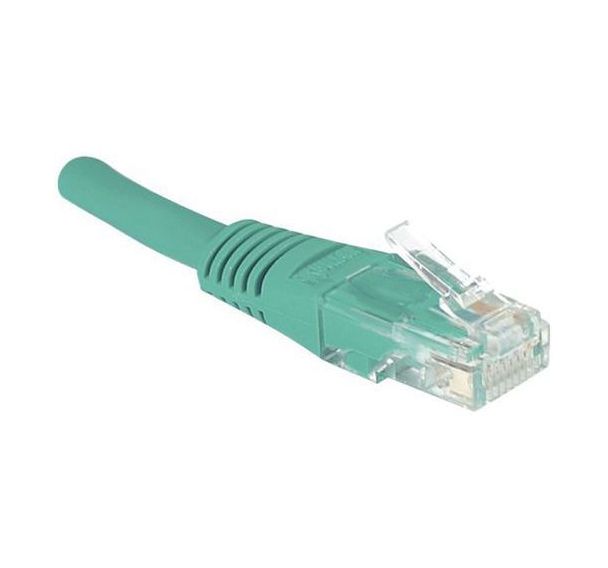 Cordon RJ45 catégorie 6 U/UTP vert - 3 m