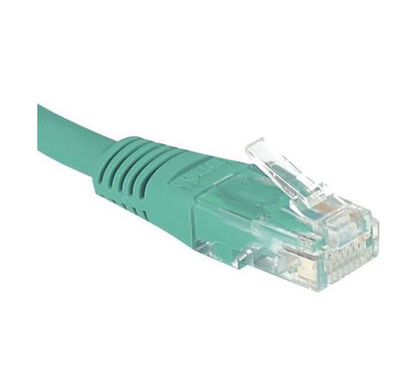 Cordon RJ45 catégorie 6 U/UTP vert - 7 m