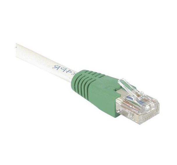 Cordon RJ45 croisé catégorie 6 S/FTP gris - 20 m