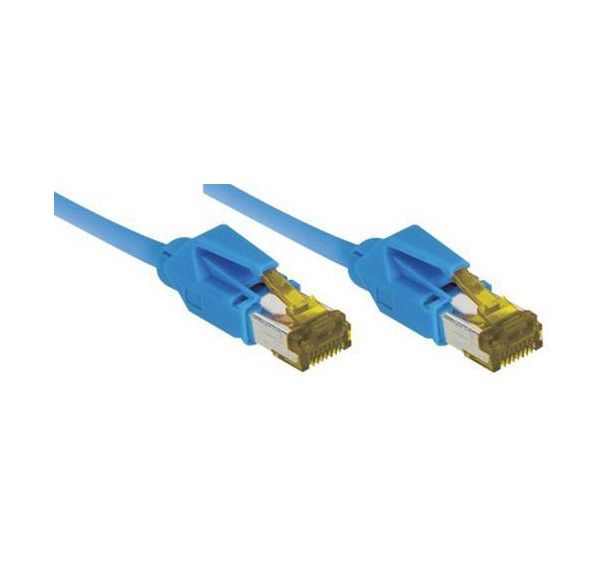 Cordon RJ45 sur câble catégorie 7 S/FTP LSOH snagless 0,3 m