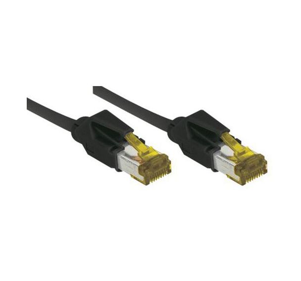 Cordon RJ45 sur câble catégorie 7 S/FTP LSOH snagless 0,3 m