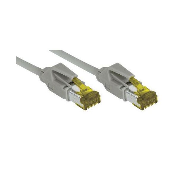 Cordon RJ45 sur câble catégorie 7 S/FTP LSOH snagless 50 m
