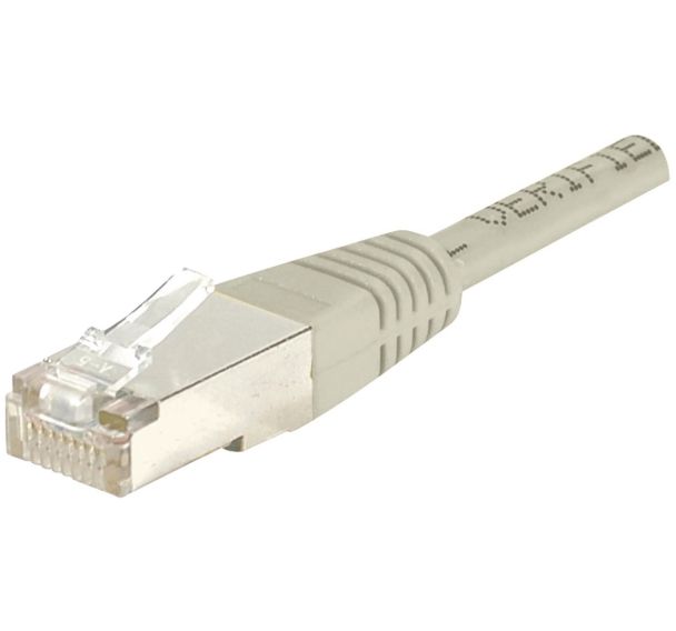 Cordon Rj45 Cat 6 F/Utp Gris