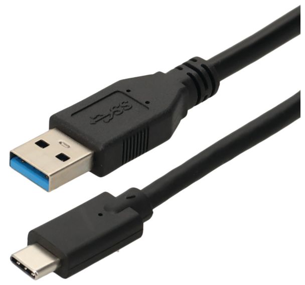 Cordon USB-A vers USB C 3.2 Gen 1 mâle / mâle 2m - Erard D3C