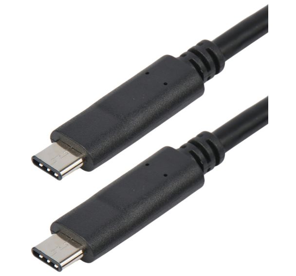 Cordon USB-C 3.2 Gen 1 mâle / mâle 2m - Erard D3C