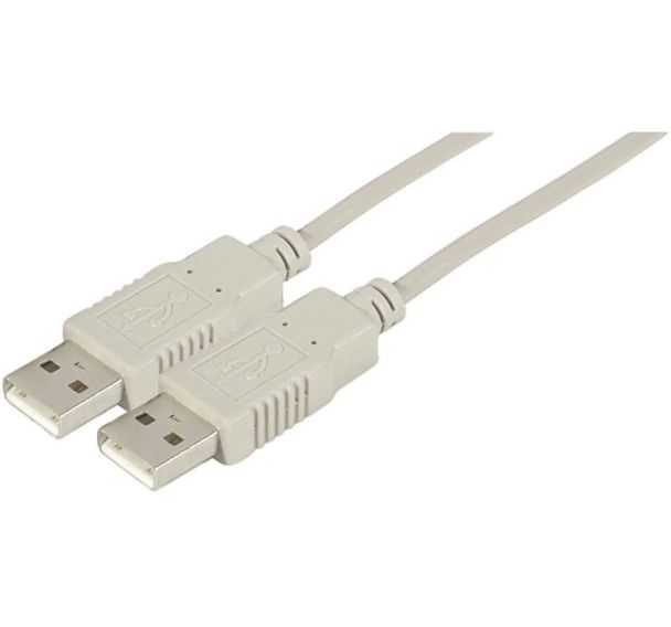 Câble USB 2.0 type A - Mâle/Mâle 2 m