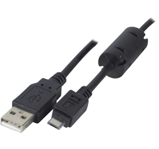 Câble USB 2.0 type A vers Micro USB type B Mâle/Mâle 1,8 m