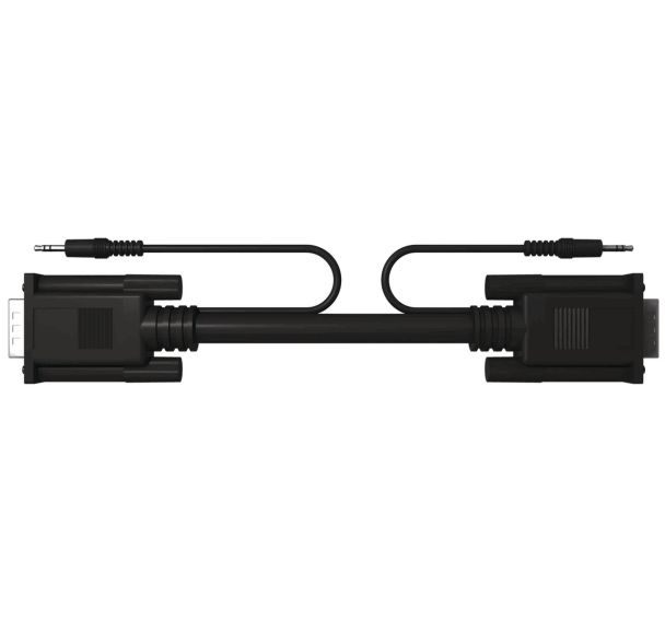 Câble VGA+ Audio intégré 2 m