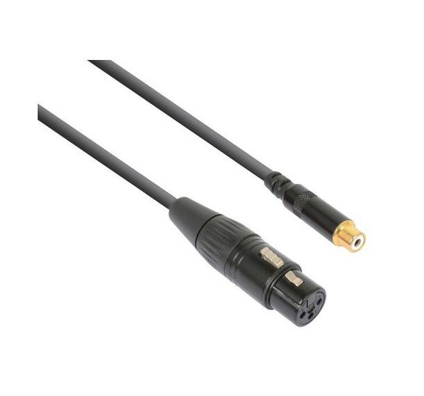Cordon XLR Femelle - RCA Femelle