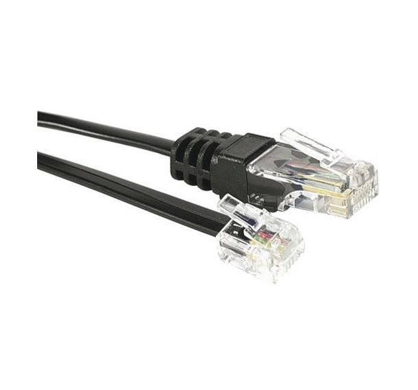 Cordon de raccordement téléphonique RJ11/ RJ45 - 1 m