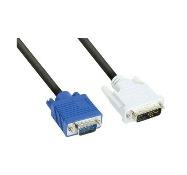 Câble dvi-a/vga HD15M Single Link-2,0M