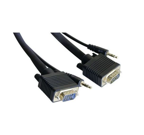 Câble écran svga et audio - 10m