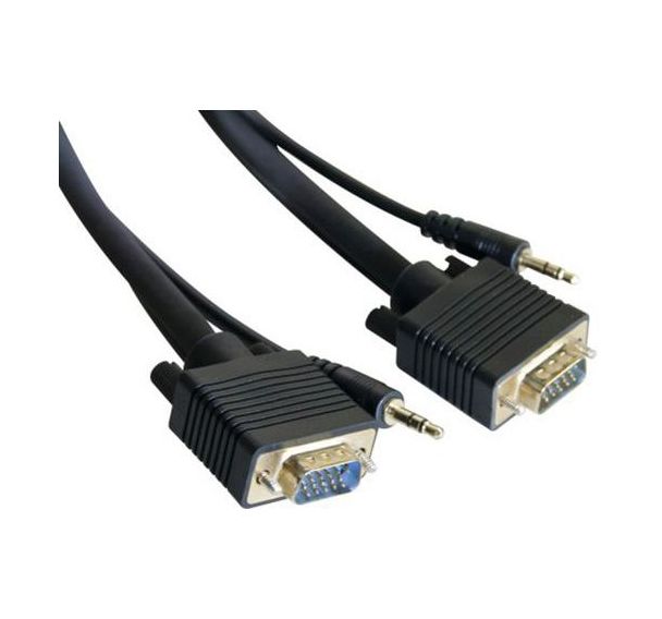 Câble écran svga et audio - 5 m