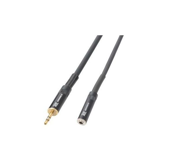 Cordon jack 3,5 mâle stéréo / jack 3,5 femelle stéréo 6 m