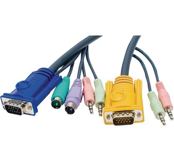 Cordon kvm VGA/PS2+AUDIO, 3 m ATEN