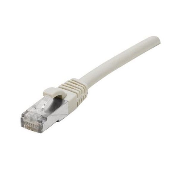 Cordon patch RJ45 - Câble droit Cat. 6 - Blindé SFTP - Gris