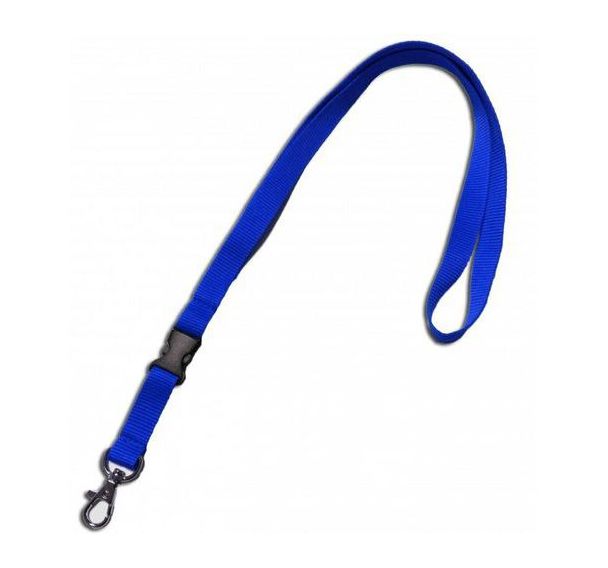 Cordon plat 15 mm avec boucle détachable - Paquet de 100 - Sogedex