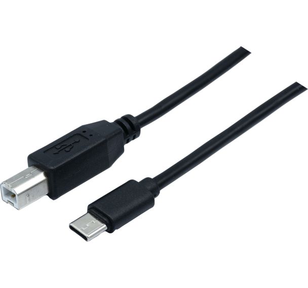 Cordon pour imprimante USB 2.0 type C - 1,8 m