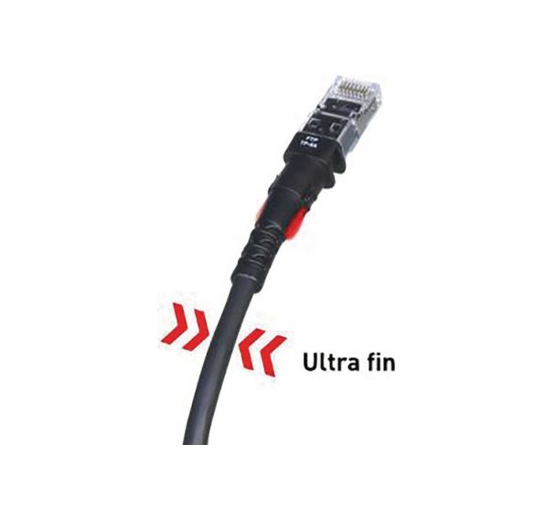 Cordon réseau RJ45 CAT 6A U FTP LSOH fin - Patchsee