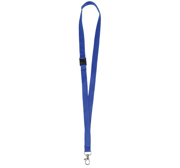 Cordon sécurisé PET recyclé 15 mm avec attache sans nickel -Lot de 100