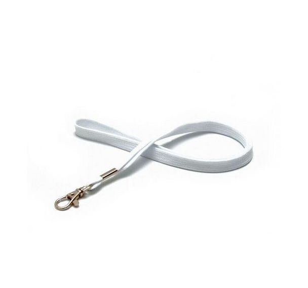 Cordon tube 12 mm avec crochet métal - Paquet de 100 - Sogedex