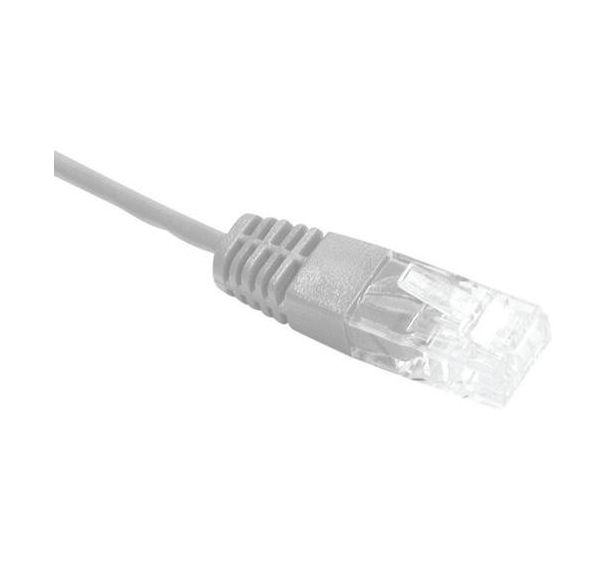 Cordon utp 1P gris RJ45/RJ45 telephone 100 ohms - 1M