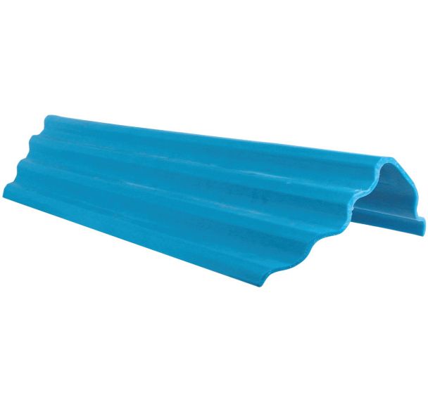 Cornière faîtière - Bleu - Taliaplast
