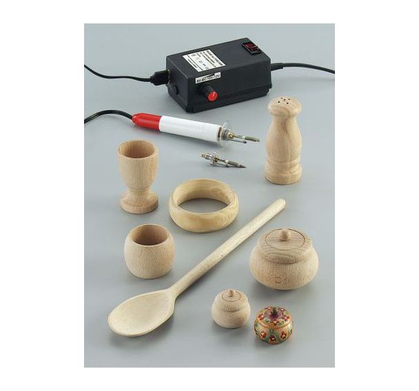 Coulant à pyrograver ou à peindre