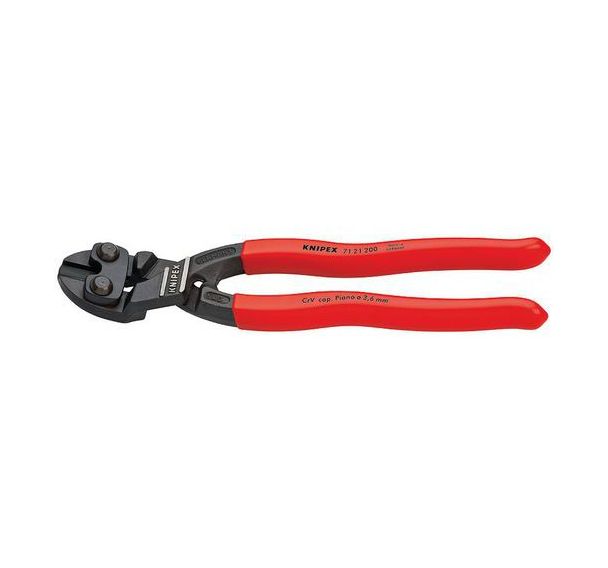 Coupe-boulon KNIPEX CoBolt noire atramentisée 200 mm _ 71 21 200 SB
