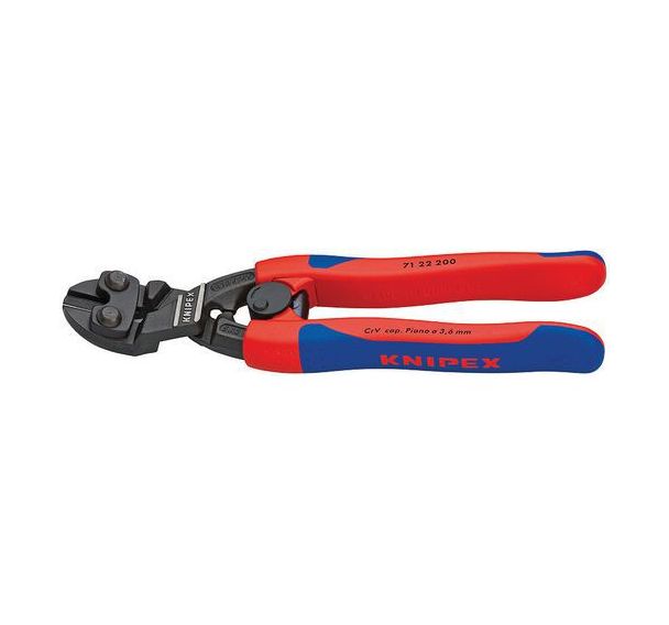 Coupe-boulon KNIPEX CoBolt noire atramentisée 200 mm _ 71 22 200 SB