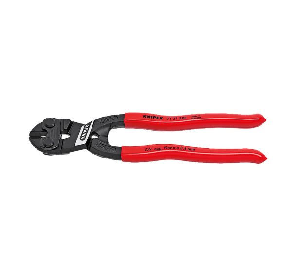 Coupe-boulon KNIPEX CoBolt noire atramentisée 200 mm _ 71 31 200 SB