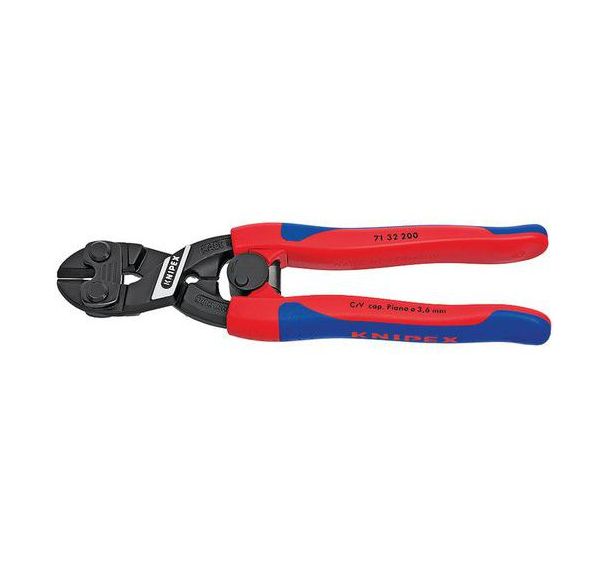 Coupe-boulon KNIPEX CoBolt noire atramentisée 200 mm _ 71 32 200 SB
