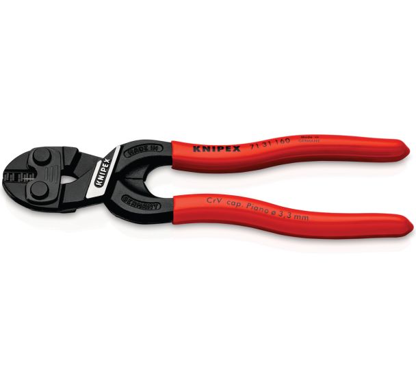 Coupe-boulons compact CoBolt® tranchant ajouré 160mm PVC - KNIPEX
