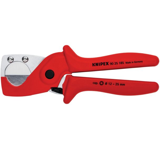 Coupe-tubes multicouche/PER 185mm Ø12 à 25mm chromé - KNIPEX