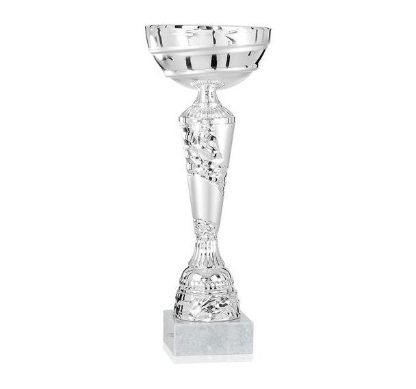 Coupe blanc et argent - économique - 31cm