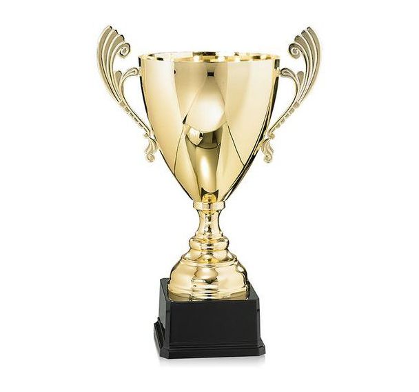 Coupe en métal or - prestige