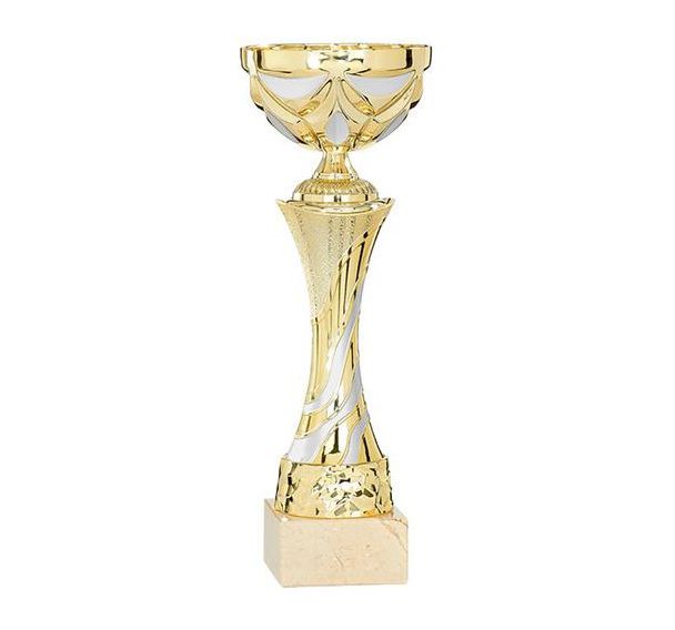 Coupe or et argent en relief
