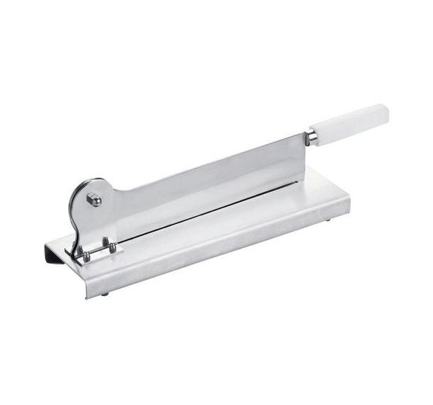 Coupe pain socle inox L 350mm