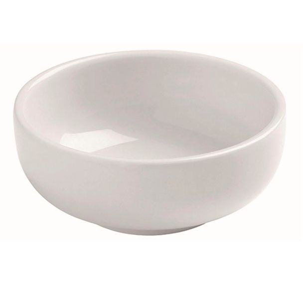 Coupelle à confiture en porcelaine ø7,5 cm 6cl blanc