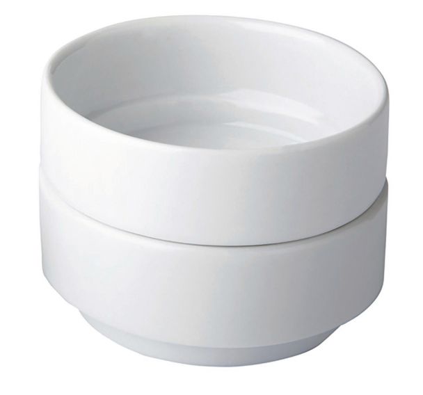 Coupelle à sucre en porcelaine ø7,3 cm 7cl blanc