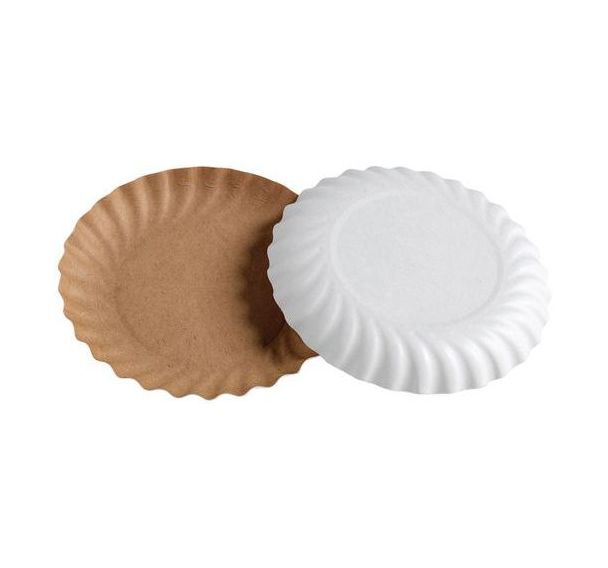 Coupelle en carton festonnée kraft - Lot de 500 - Matfer Flo