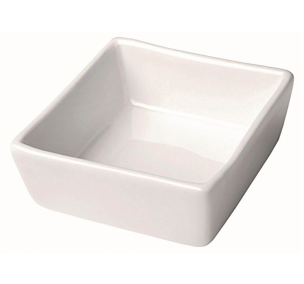 Coupelle en porcelaine 9cl blanc