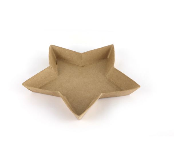 Coupelle étoile en carton
