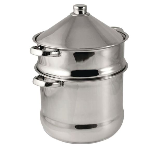 Couscoussier Tajine 14L Inox - Baumalu